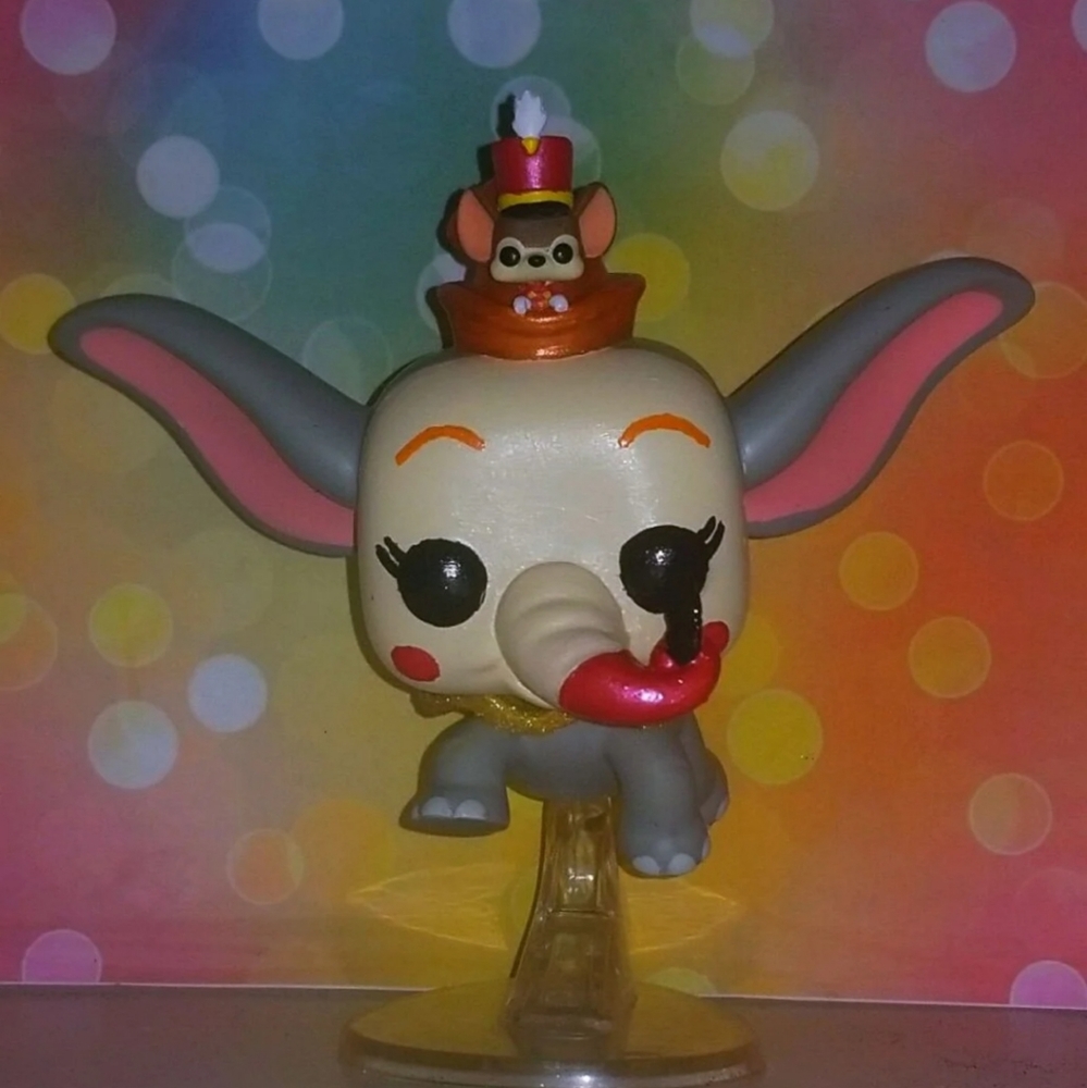 Custom Dumbo with Timothy Funko Pop